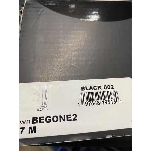 Nine West Women's Black Begone Block Heel Over the Knee Dress Boots Size 7M NIB - Picture 5 of 5